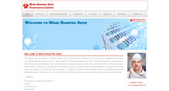 Desktop Screenshot of maharashtraapex.com